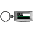 Thin Green Line Army Flag Multi-tool Key Chain